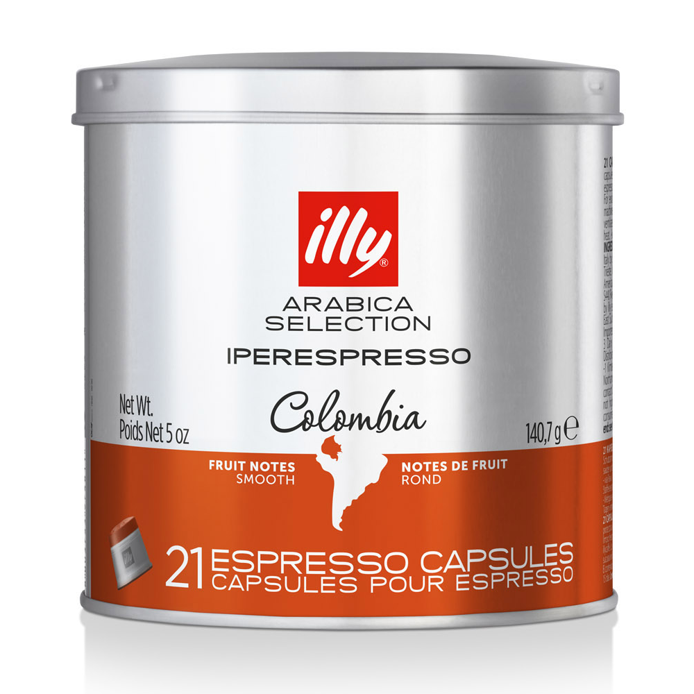illy, kapszula IPER espresso, MonoArabica Colombia, 21 adag illy, kapszula IPER espresso, MonoArabica Colombia, 21 adag